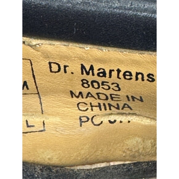 Dr‎ Martens 8053 Oxford Shoes Men US 8 Women 9 Black Leather Air Cushioned Sole main image 6